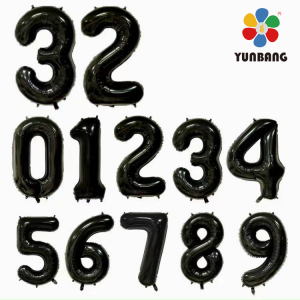 BÓNG SỐ 70CM ĐEN