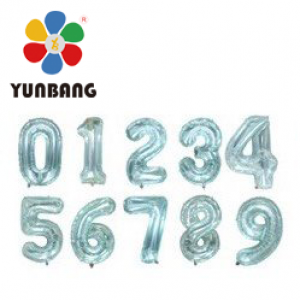 BÓNG SỐ 70CM MÀU XANH NGỌC