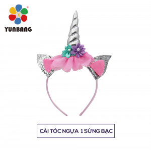 CÁI TÓC NGỰA 1 SỪNG BẠC