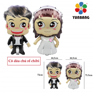 CÔ DÂU CHÚ RỂ CHIBI